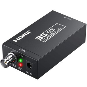 yzELEVIEW 3G SDI to HDMI Ro[^[ 3G-SDI/HD-SDI/SD-SDI to HDMIϊ sdi hdmi ϊ sdi-hd ϊ 1080P ESDی@\ (SDI to HDMI) EHD-029N