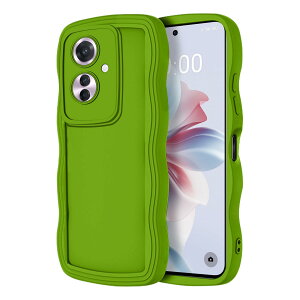 yzHeeNia OPPO Reno 11A Ή P[X Jo[ TPU VR ϏՌ h~ tȒP Jی Yی gѓdbP[X OPPO Reno 11A p (O[)