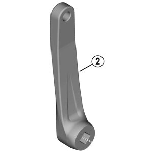 �y���������z�V�}�m (SHIMANO) ���y�A�p�[�c ���N�����N 175mm FC-MT101-2 Y0G403100