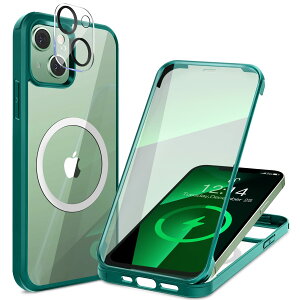 yzHAUTRKBG iPhone 13 Mini P[X NA ʋKX Sʕی [MagSafeΉ] [JtC] x̃^b`XN[ }OZ[t CX[dΉ ČRMILKi擾 ϏՌ 