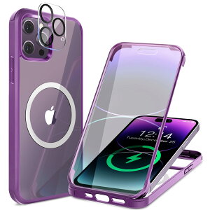 yzyʋKXEٓIȑϏՌzHAUTRKBG iPhone 14 Pro p P[X NA Sʕی [MagSafeΉ] [JtC] MȂ \tgTPUop[ }OZ[t CX[