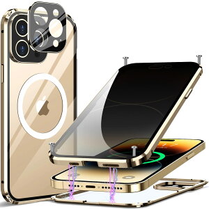 yzy`h~+lWŒ莮zHAUTRKBG iPhone 14 Pro p P[X 360°Sʕی [9HKX] [̌^Yی]MagSafeΉ vCoVی Cz A~op[ }Olbg 