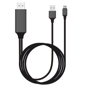 yzVAVIICLO USB Type C to HDMIϊP[uy[dzy[dȂ瓊ez2MڑP[u 4Kfo X}ziPadɑΉ Type C HDMIϊA_v^[ USB-Ad\ iPhone 15 Pro Max/MacBook Pro/Ai
