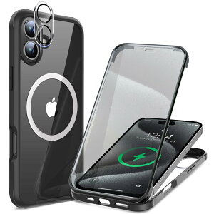 yzyʋKXEٓIȑϏՌzHAUTRKBG iPhone 16 p P[X NA Sʕی [MagSafeΉ] [JtC] ^b`plx }OZ[t CX[dΉ ČRMIL