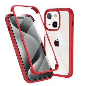 yzMQman iPhone15 P[X ʓ OʃKX+wPCv[g 360°Sʕی 100ʃ^b`x ϏՌ KX tg+obNv[g y CX[dΉ O  Jo