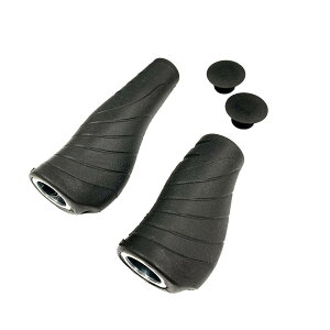 yzVELO(x) ERGO LOCK ON GRIP SINGLE SHIFTp ALL BLACK GP-VL-M005