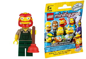 yzS(LEGO) ~jtBMA UEVv\Y V[Y2 OEhL[p[EEB[bLEGO Minifigures The Simpsons Series2 Groundskeeper Willie y71009-13z