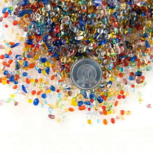 yzCharmoon ANAE   1-3mm 500g Jt ʂ KX NX^ ꍻ  DIY | (}[u)