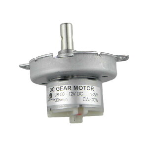 yzCHANCS uVX DC MA [^[ JS-50 12V DC 30RPM CW/CCW ᑬ[^[ MAd@ }CNg}CN[^[p
