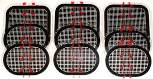 �y���������z�X�����_�[�g�[���Ή� EMS�݊������p�b�h ���؃p�b�h ����񂾁[�Ɓ[��p�b�h �X�����_�[�g�[�� �����p�b�h �e��x���g�Ή� �����p�b�h3��*3�Z�b�g�v9�� (���ʗp 3�� + �e���p6��