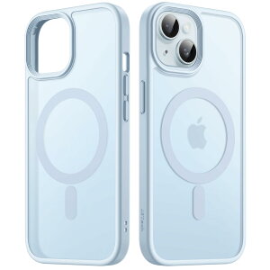 yzJETech iPhone 15 6.1C`p }Olbg P[X MagSafeɑΉ ̃}bgw ^ ϏՌ Jo[ (u[obN)