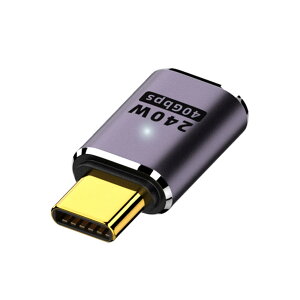 yzDELUXEFOX USBϊA_v^[ USB C L ^CvCA_v^ 1Zbg Type C ϊ A_v^[ 240W/5A}[d 40Gbpsf[^] 8K@120Hzfo L L^ ^Cvc type-c 90x Thunderbolt 3AMac Bo