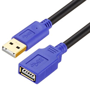 yzLiuTian USBP[u 3M s[^[P[u USB2.0  ANeBu ] M ^COȂ 񂵗ǂ USB Extension Cable AIX-AX 3m