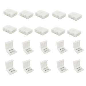 yzZeniMart ledRlN^[ e[vCg RlN^ 20 LEDXgbvCgRlN^ 8mm 2s LEDXgbvCgp̑fV[XȐڑ dxA{[h ͂񂾕tsv 