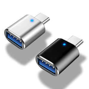 yzLUYING USB C ϊA_v^ USB3.0 f[^] Type-CIX - USBXA_v^[ gѓdb/USB/ Ȃǂ̋@ɑΉ 2