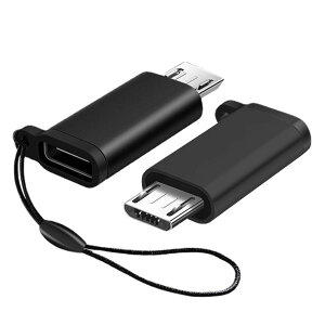 yz[LUYING] USB-C to Micro-USB ϊA_v^ 2 f[^] }[d GalaxyANexusAXperiaMicro USBݔΉ ubN Xgbvt