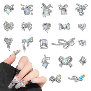 �y���������zChisafly �l�C���p�[�c ���{�� �X�g�[�� ������ ���C���X�g�[�� �傫�� ������ �L���L�� �p�[�c ���� �V���o�[ �l�C���A�[�g �~�b�N�X 3D 20�Z�b�g�i�I�[�����[���[�����C�g�j