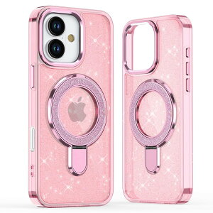 yzJOOBOY X}zP[X Ή iPhone 16 Plus P[X MagSafeΉ NA P[X  X^h@\ 炫 uu TPU+PC Ռz 킢  lC LN^[ Xgbv 