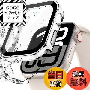 �y���������zBOOLINN ���e Apple watch 10 �P�[�X 46mm 42mm�yBOOLINN�z�Ή� �A�b�v���E�H�b�`10 �J�o�[ �h�� ��̌^ �V�f�U�C�� 3D���p�G�b�W �����^ PC+�K���X�f�� �����ߗ� apple watch10 �P�[�X�L�Y�h�~ 