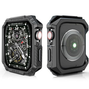 yzUIUIKA Apple Watch P[X 45mm AbvEHb` TPU یP[X Series 9/8/7 ΉuJjJvJ[{낤tp^[ TPUf  Ռ z 菝 h~ ϏՌ ČR MILKii45