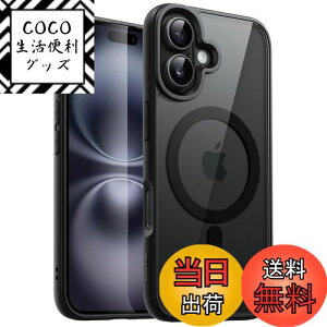 yzJETech iPhone 16 Plus 6.7C`p }Olbg P[X MagSafeɑΉ Ռz op[Jo[ \bhJ[}bgTPUt[ h~ NAobN (ubN)