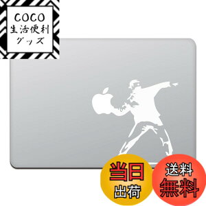�y���������z�J�C���h�X�g�A MacBook Air/Pro 11 / 13�C���` �}�b�N�u�b�N �X�e�b�J�[ �V�[�� �o���N�V�[ �����g�t �K�C Banksy Molotov Guy 13�C���` �z���C�g M424-13-W
