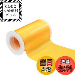 �y���������z�yIDECORRIBBONS�z��100mm ���ʃT�e�����{�� ����4.5m #660�I�����W