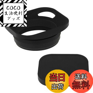�y���������zHaoge LH-E3P �����`���^�������Y�t�[�h �z���[�A�E�g 49mm�A�_�v�^�[�����O�t�� FinePix X100 X100S X100T X70 X100F X100V �J�����p LH-X100 AR-X100 LH-X70 �u���b�N