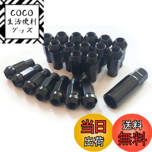 �y���������zGARAGE-K ���[�V���O�i�b�g�Z�b�g �ђ� �X�`�[�� �z�C�[���i�b�g 20�� P1.25 17HEX 48mm �����O ���O�i�b�g �\�P�b�g�t�� JDM USDM (�u���b�N)