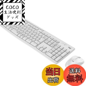 �y���������z���W�N�[�� ���C�����X�}�E�X �L�[�{�[�h �Z�b�g MK295OW �É� �ϐ� ���� USB�ڑ� Unifying��Ή� MK295 �I�t�z���C�g �������K�i