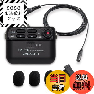 �y���������zZOOM F2-BT ���x���A�}�C�N�t 32bit�t���[�g�^�� �����ꂵ�Ȃ������^���R�[�_�[ Bluetooth�Ή� YouTube/Vlog���^ �u���b�N �������K�i