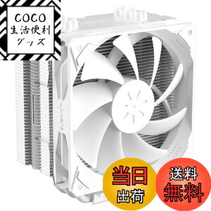 �y���������zupHere CPU�N�[���[ �T�C�h�t���[�^ ������� CPU�t�@�� 120mm�t�@���̗p 6�{�q�[�g�p�C�v �É� �ȈՁyN1064WT�z