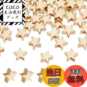 �y���������zPH PandaHall 60�� �X�^�[ �r�[�Y �^�J �� �r�[�Y �S�[���h���b�L ���^�� �X�^�[ �`���[�� �W���G���[�p�[�c DIY �l�b�N���X �u���X���b�g �C�������O �N���t�g�p