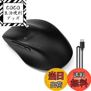�y���������ziClever ���C�����X�}�E�X �����}�E�X bluetooth �}�E�X ���� Type-C�[�d�� �}�E�X �É� �f���A�����[�h �}���`�y�A�����O 3��ڑ��\ 4�i�KDPI 800/1200/1600/2400 7���{�^�� Bluetooth3.0/5.0/2.4G