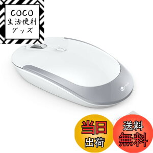 �y���������ziClever �}�E�X ���� ���C�����X�}�E�X ���� �É� 2.4G �y�� 3�i�Kdpi �ȃG�l���M�[ �����x ���^ �R���p�N�g �����^ �����^�ѕ֗� Mac Windows�Ή� GMN41S