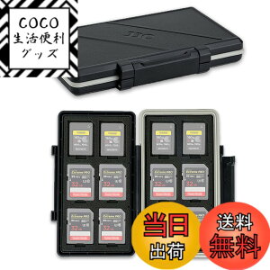 �y���������zJJC 24 �X���b�g �������[�J�[�h�P�[�X �������[�J�[�h�z���_�[ 12�� SD SDHC SDXC �J�[�h + 12�� CFexpress Type A �J�[�h ���[�P�[�X �ϏՌ� �h�o �h�� Sony A1 A7R5 A7M4 A7S3 A9III �ȂǗp