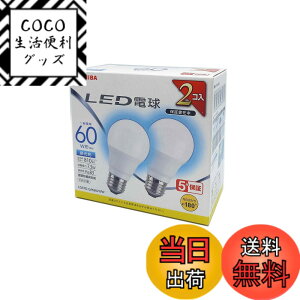 �y���������zTOSHIBA(����) LED�d�� 60W���� �L�z�� �����F E26���� 2P �����Ή� LDA7D-G/K60V1RP