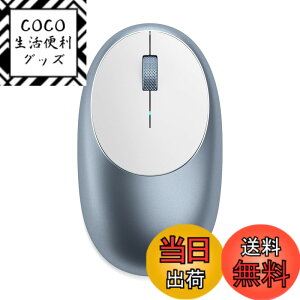 �y���������zSATECHI M1 ���� ���C�����X �}�E�X �A���~���iUSB-C�[�d���A1200DPI�A�l�ԍH�w�f�U�C���Ή���Bluetooth�}�E�X�AMacBook Air & Pro�A�m�[�gPC�AiPad�ȂǑΉ��j�| �u���[
