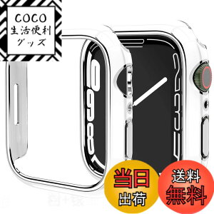 �y���������zMiimall �Ή� Apple Watch 8 45mm/7 45mm�P�[�X �A�b�v���E�H�b�`�V���[�Y 8 2022/7 �P�[�X PC�ގ��I�V�����݌v ���h�~ �h�o �y�� �h�Ռ� �ی�o���p�[ Apple Watch Series 7 ���ʃJ�o�[�i45mm|�z��