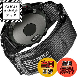 �y���������zHemsut �K�[�~���E�H�b�` �i�C�����X�|�[�c�o���h Fnix/Forerunner/Approach/MARQ/Quatix/D2/Instinct/Enduro/Tactix�V���[�Y�p �A�b�v�O���[�h���ꂽ�R�l�N�^ �K�[�~���̃N�C�b�N�t�B�b�gver ����