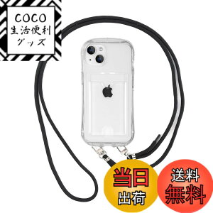 �y���������zPelanty for iPhone 13 Mini ��|���P�[�X �N���A �_��V���R�� ����TPU�o���p�[ for iPhone13mini �w�ʃJ�o�[ IC�J�[�h���[ �l�b�N�V�����_�[ �X�g���b�v�t�� �A�C�t�H��13�~�j �X�}�z�P�[�X 