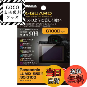 �y���������z�n�N�o HAKUBA EX-GUARD �t���ی�t�B���� Panasonic LUMIX S52 / S52X / S5 / G100 ��p EXGF-PAS5M2 �t���K�[�h ��ʕی� ���d�x9H ���h�~ 4977187347982