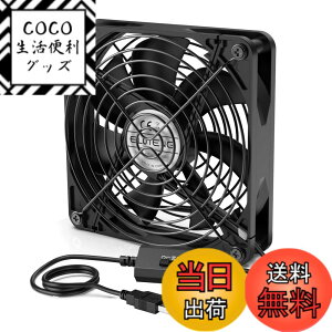 �y���������zELUTENG USB�t�@�� 14cm �É� USB��@ ���� ��p�t�@�� 3�i�K���ʒ��� 5V ��p�N�[���[ ���^ �����@ ������ 140mm �Ԓ��� ���C�� 1500RPM �p�\�R��/���[�^�[/���� / PS4�Q�[���@�Ȃ� USB fan 1