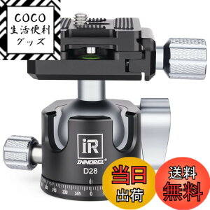 �y���������zINNOREL ���^�_�� �R���p�N�g �J�����_�� 10kg �ω׏d �A���~���� �A���J�X�C�X�݊� ���R�_�� 1/4�h3/8�h���t���T�C�Y �{�[���_�� ���[�o�b�O�t�� D28