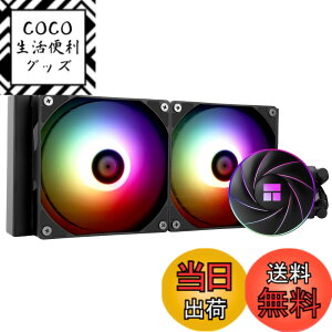 �y���������zThermalright AQUA ELITE 240 ARGB ����CPU�N�[���[�A240�N�[���[�T�C�Y�A120mm PWM�t�@��x2�AS-FDB�x�A�����O�AAMD/AM4�AINTEL LGA1150/1151/1155/1156/1200/2011/1700 �pARGB�I�[���C����������N�[���[�B