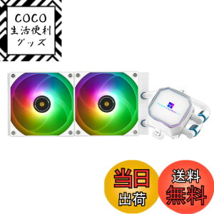 �y���������zThermalright Frozen Prism 240 White ARGB �t�� CPU ���N�[���[ 120 mm ARGB PWM �t�@���A240 �����d�l�A�R���s���[�^�[���N�[���[ AMD/AM4/AM5,INTEL 1700/1150/1151/1200/2011 �̂��߂�