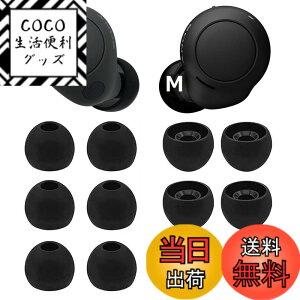 �y���������zA-Pcas �C���[�s�[�X Sony�p�C���[�s�[�X WF-C700n�p�C���[�s�[�X WF-C500 �p WF-1000XM4�p WF-1000XM3�p ���K �t�B�b�g�� ���������� ���K ���􂢉\ �V���R���� �y�u���b�N M�T�C�Y 6�y�A�z(