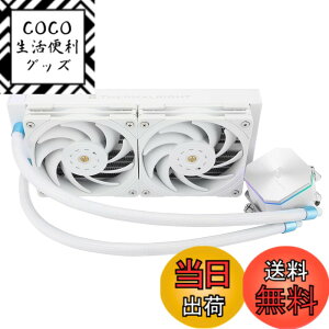 �y���������zTHERMALRIGHT Frozen Edge 240 White PWM�t�@���t���t��CPU�E�H�[�^�[�N�[���[�A240mm�z���C�g�R�[���h���E�d�l�AAMD/AM4/AM5�p�̓����E�H�[�^�[�N�[���[�q�[�g�V���N�A�C���e��LGA1700/1150/1151/1