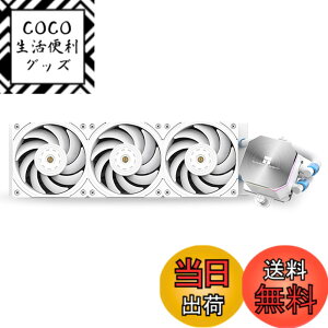�y���������zTHERMALRIGHT Frozen Edge 360 White 120mm PWM�t�@���t���t��CPU�E�H�[�^�[�N�[���[�A360�z���C�g�R�[���h���E�d�l�AAMD / AM4 / AM5�p�̓����E�H�[�^�[�N�[���[�q�[�g�V���N�A�C���e��LGA1700/115