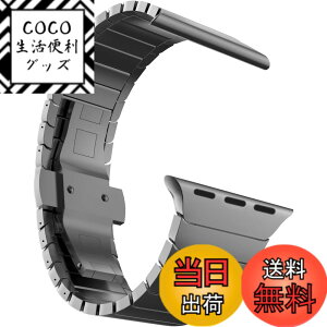 �y���������zMaKTech�X�e�����X�X�`�[�������̃����N�u���X���b�g�o���h�ɑΉ����܂��ƌ݊���������Apple Watch �V���[�Y 11/10/9/8/7,Ultra 3/2/1,SE 3/2/1 [2025] (46mm/45mm/44mm/49mm,�X�y�[�X�O���[)